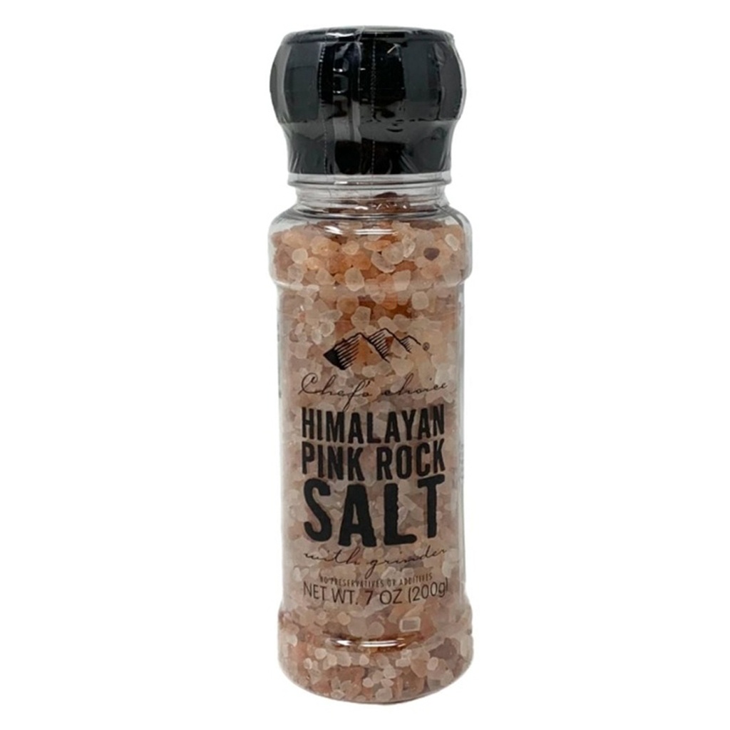 CHEF'S CHOICE | Himalayan Pink Rock Salt with Grinder, 200g