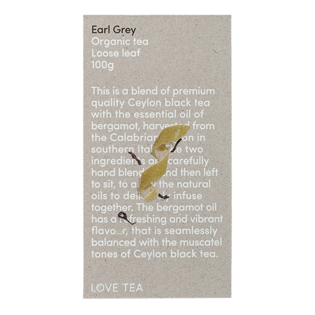 LOVE TEA | 有機伯爵茶 散裝茶葉 100g
