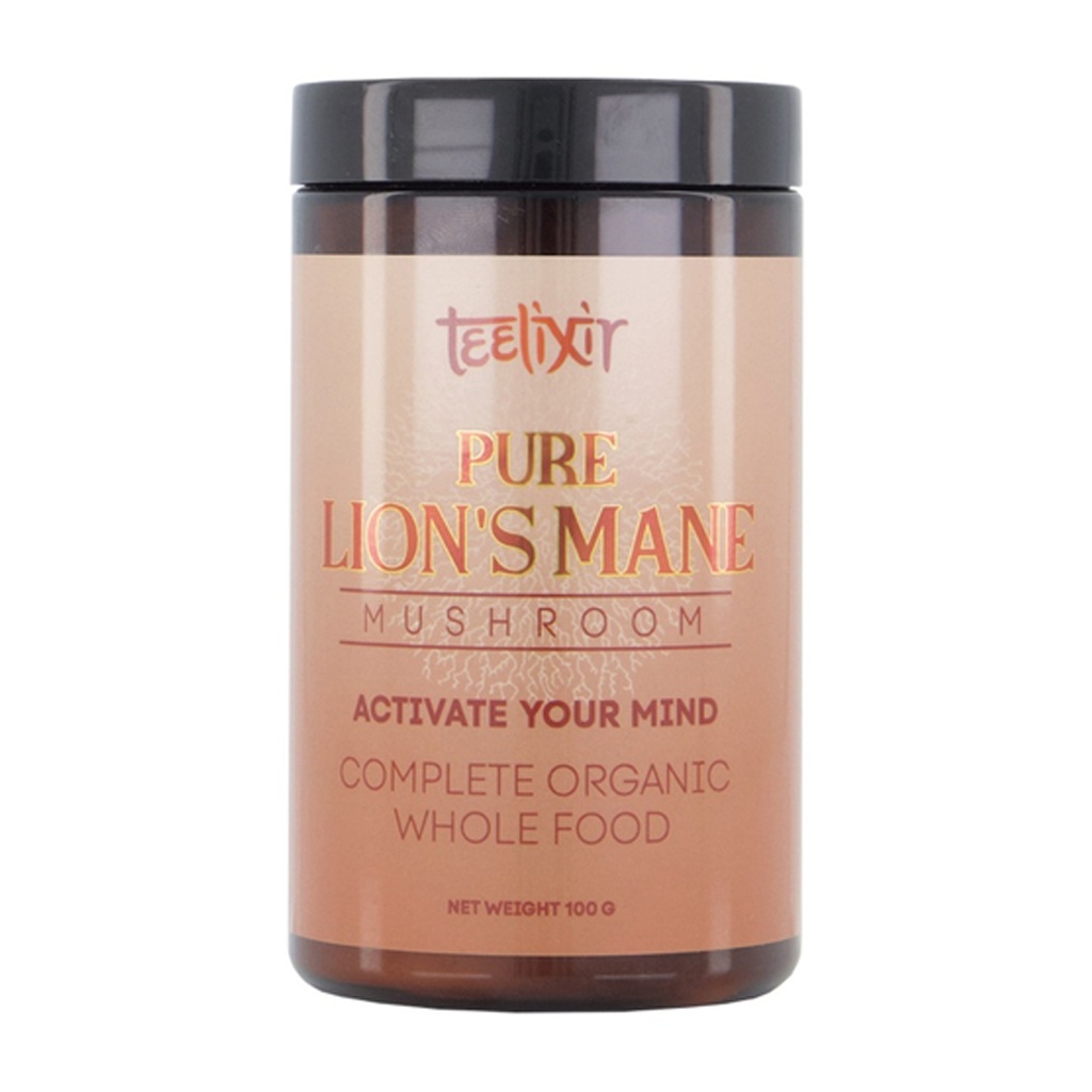 TEELIXIR | Organic Pure Lion's Mane Mushroom 100g