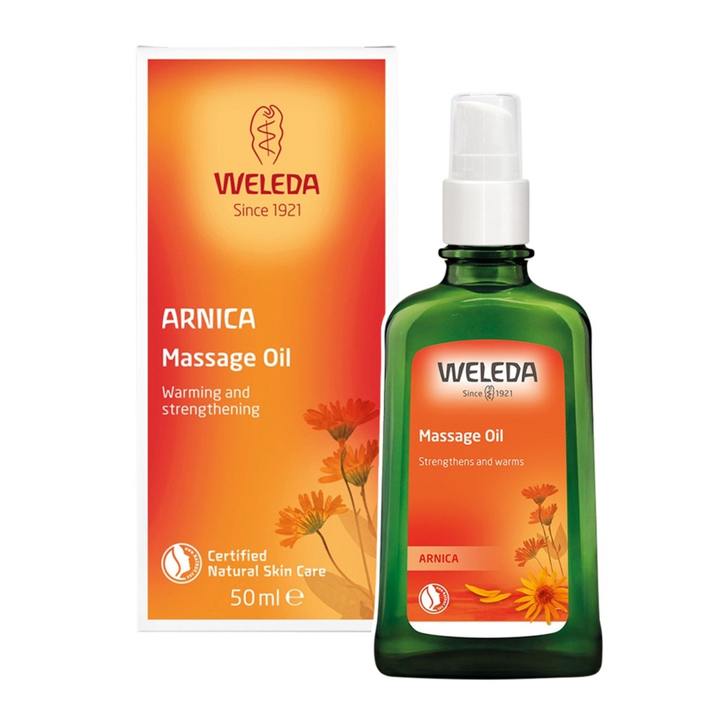WELEDAL | Organic Massage Oil Arnica 100ml