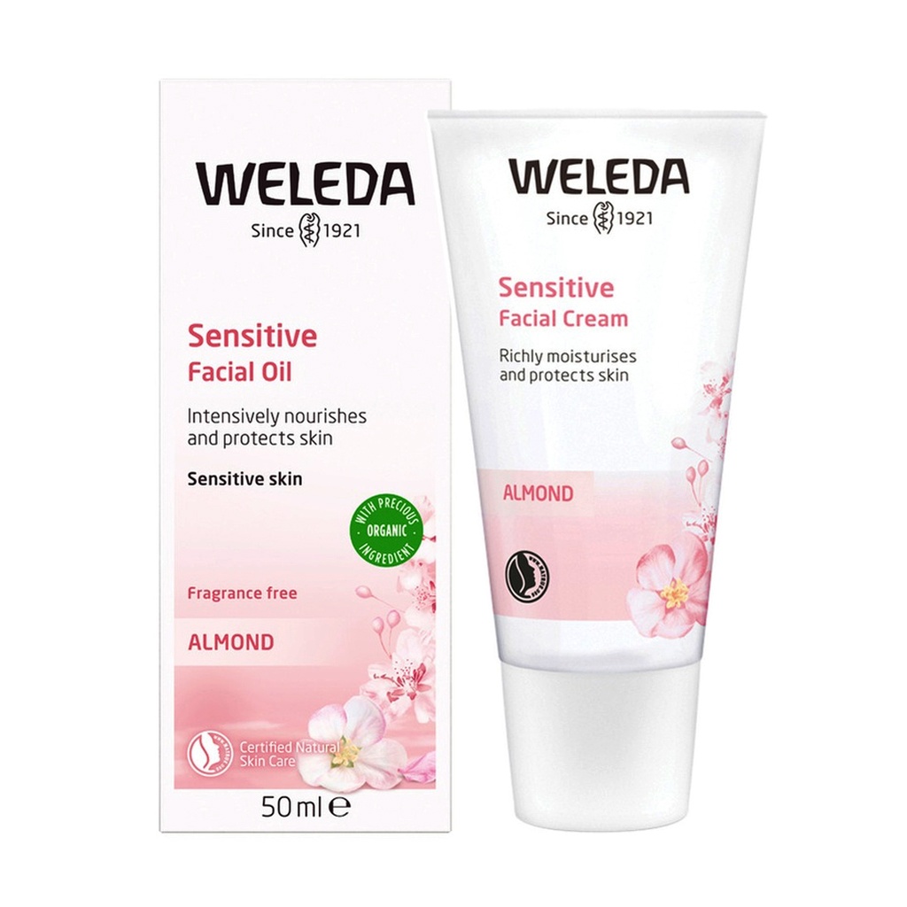 WELEDAL | 有機敏感肌面霜（杏仁）30毫升