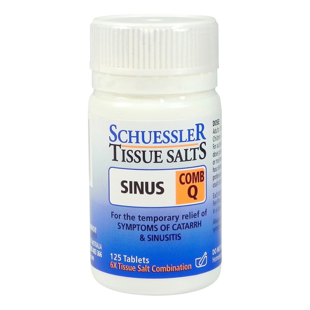 MARTIN & PLEASANCE | Schuessler Tissue Salts Comb Q (Sinus) 125t