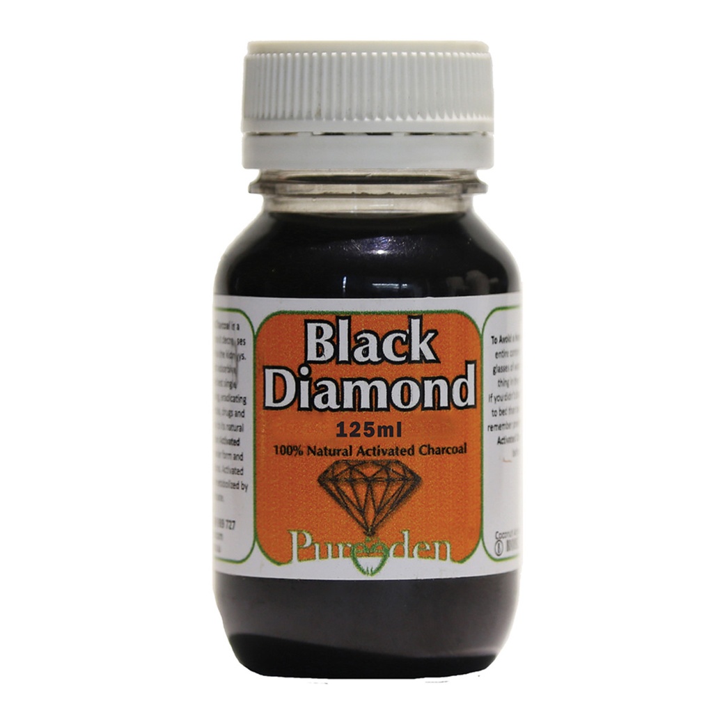PURE EDEN | Black Diamond (Activated Charcoal) 125ml