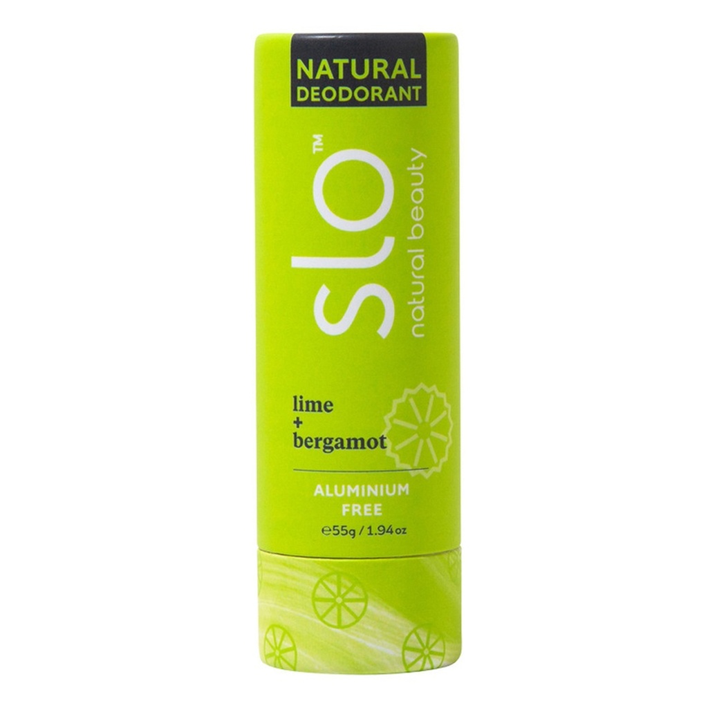 SLO NATURAL BEAUTY | 天然萊姆+佛手柑止汗棒 55g