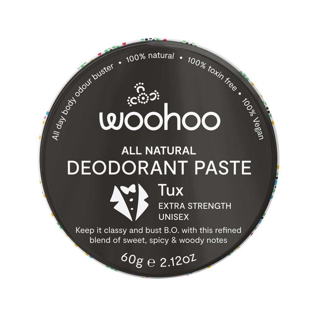 WOOHOO | 除臭膏 Tux（加強版）錫罐 60g
