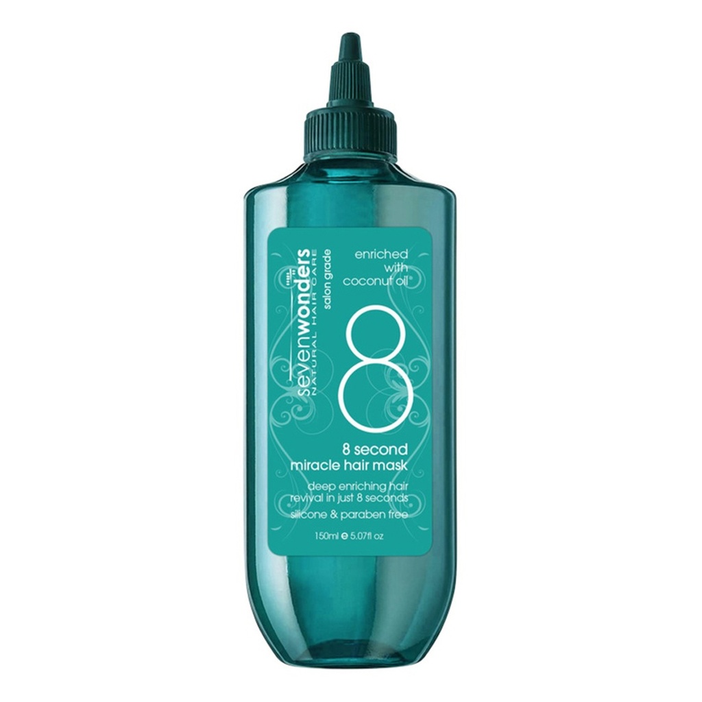 SEVEN WONDERS | 天然護髮8秒奇蹟髮膜（含椰子油） 150ml