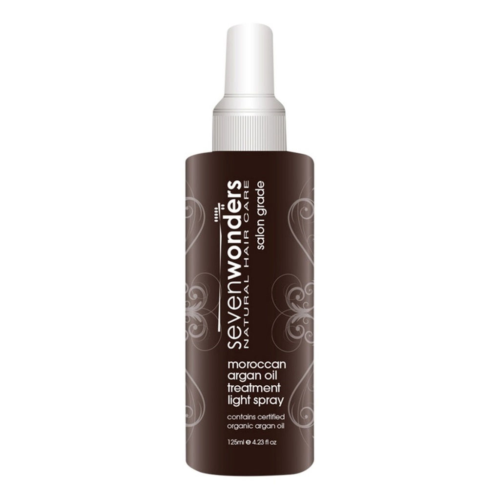 SEVEN WONDERS | Natural Hair Care Moroccan Argan Oil Treatment Light Spray 125ml