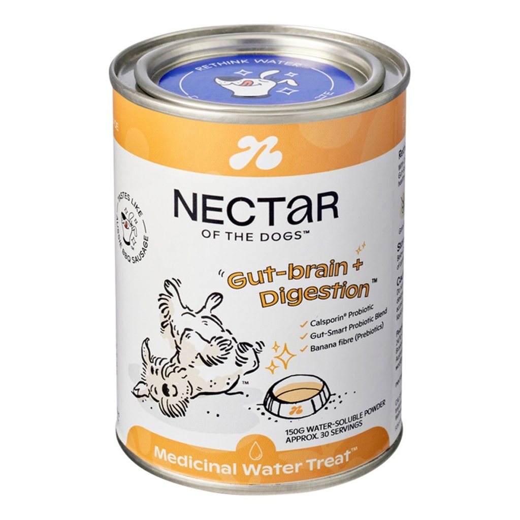 NECTAR OF THE DOGS | Gut-Brain + Digestion (Medicinal Water Treat) Soluble Powder 150g