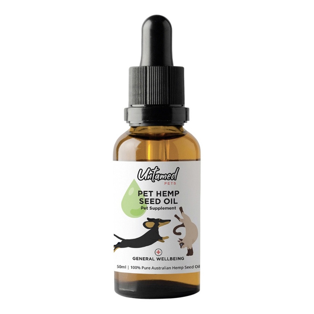 UNTAMED PETS | Pet Hemp Seed Oil 50ml