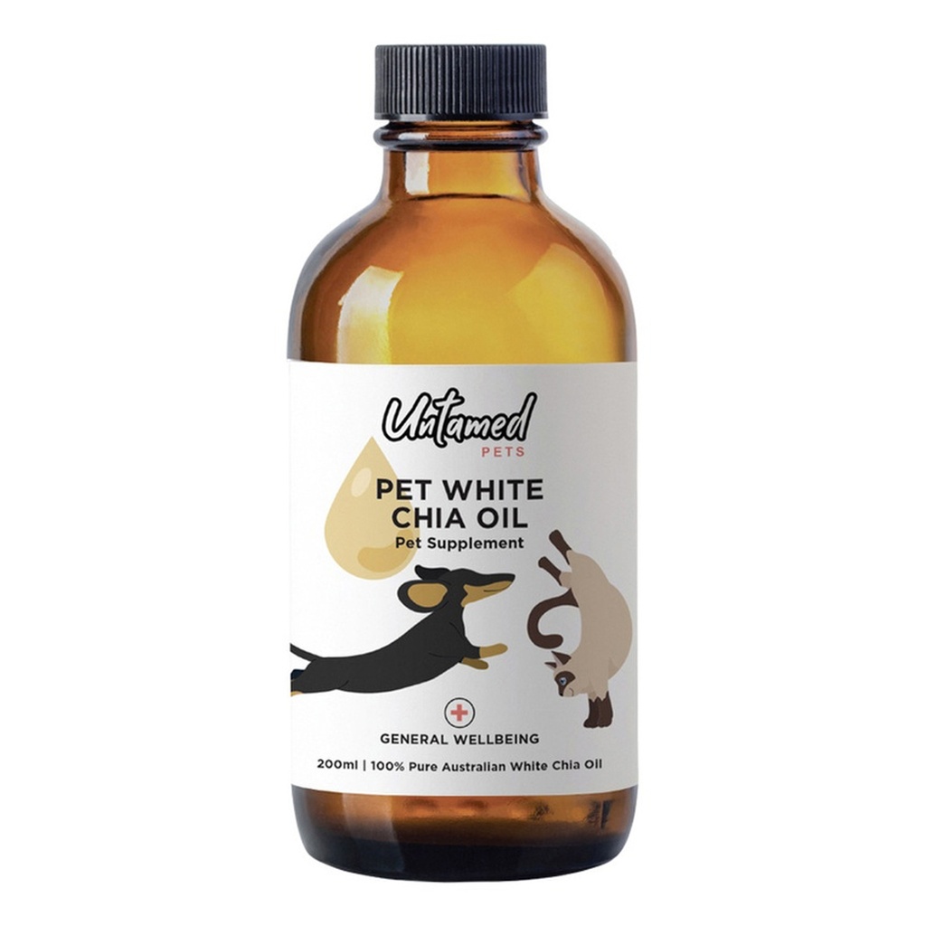 UNTAMED PETS | Pet White Chia Oil 200ml