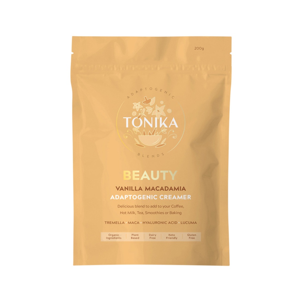 TONIKA | 适应原奶精 美容配方（香草夏威夷果风味）200克