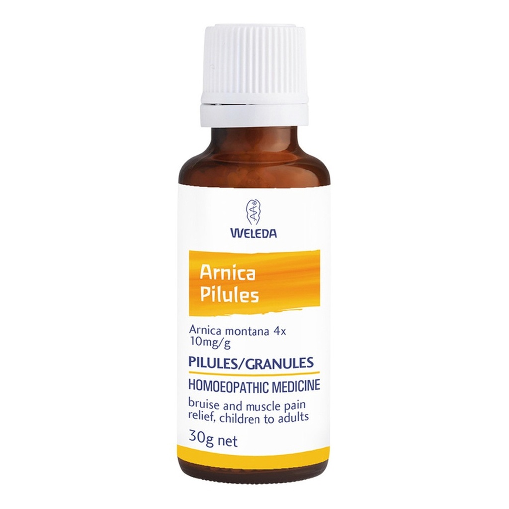 WELEDAL | (Homoeopathic Medicine) Arnica montana (4x) 10mg/g Pilules 30g