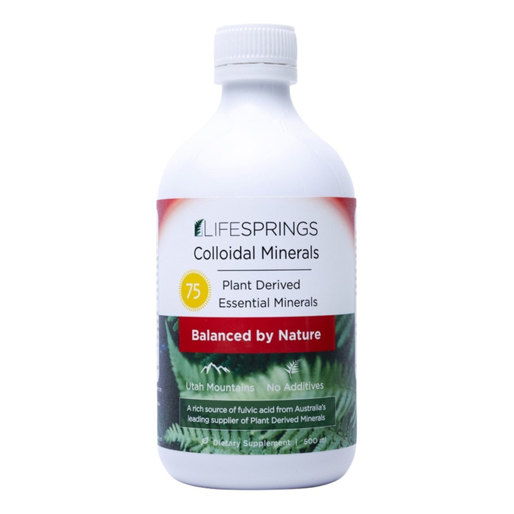 LIFESPRINGS | 膠體礦物質（75種植物源必需礦物質）500ml