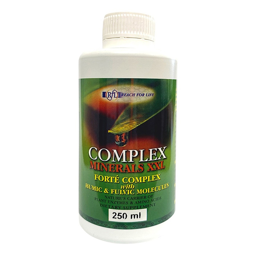 REACH FOR LIFE | Complex Minerals XXL with Humic & Fulvic Acid 250ml