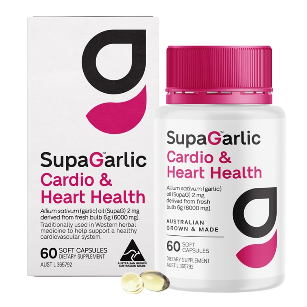 SUPAGARLIC | Cardio & Heart Health 60c