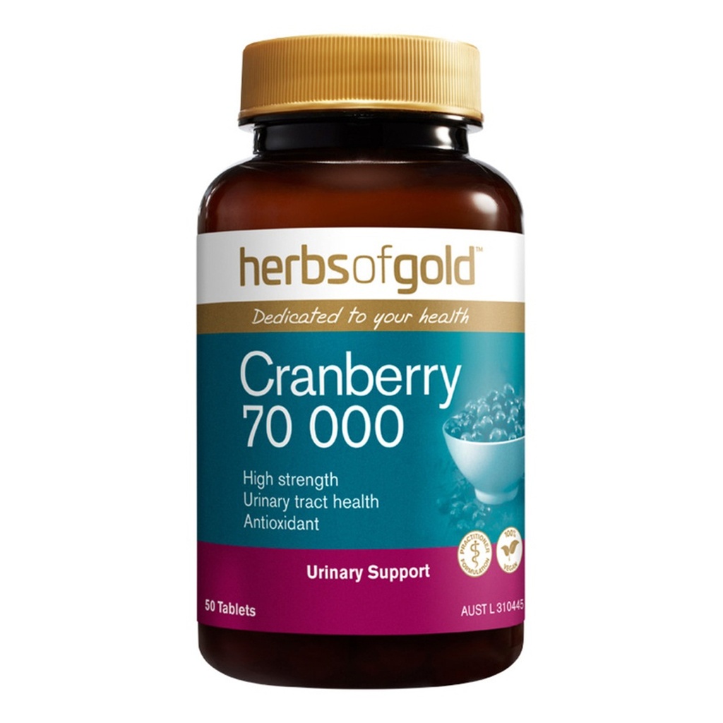 HERBS OF GOLD | Cranberry 70 000 50t