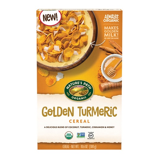 NATURE'S PATH ORGANIC | Organic Golden Turmeric Cereal 300g