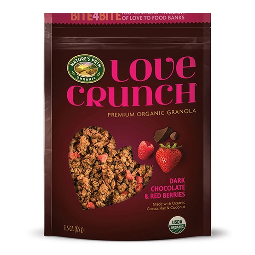 NATURE'S PATH ORGANIC | Organic Love Crunch Granola Dark Chocolate with Red Berries 325g