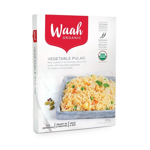WAAH ORGANICS | Vegetable Pulao 265g