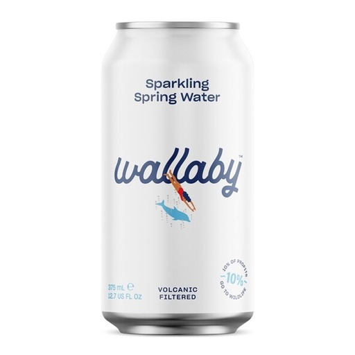 WALLABY WATER | 氣泡礦泉水，375毫升