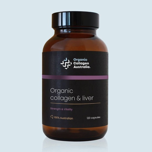 ORGANIC COLLAGEN AUSTRALIA | 有機膠原蛋白與肝臟，120顆膠囊