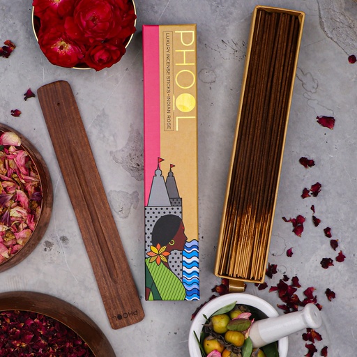 PHOOL | Natural Incense Sticks – Jasmine, 40 units