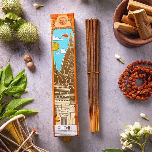 PHOOL | Kvt Sandalwood Incense Sticks 40 untis