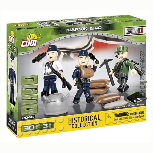 COBI | COBI-2046 Narvik 1940 30PCS