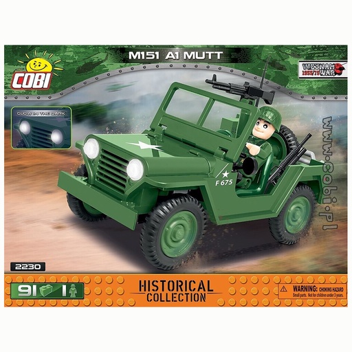 COBI | M151 A1 多用途卡車 91片