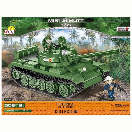 COBI | COBI-2234 Medium Tank T-55 (MBT) 506pcs