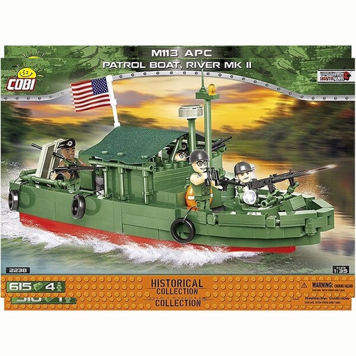 COBI | COBI-2238 HC VIETNAM WAR /2238/ PATROL BOAT.RIVER MKII 615