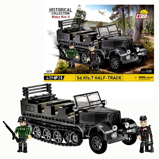 COBI | COBI-2275 HC WWII /2275/ SD.KFZ.7 HALF-TRACK 439pcs