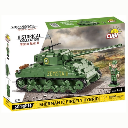 COBI | COBI-2276 HC WWII /2276/ SHERMAN IC FIREFLY HYBRID 600pcs