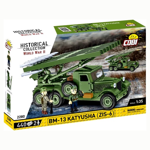 COBI | COBI-2280 HC WWII /2280/ BM-13 KATYUSHA (ZIS-6) 440pcs
