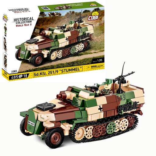 COBI | COBI-2283 HC WWII /2283/ SD.KFZ.251/9 "STUMMEL" 485pcs