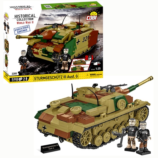 COBI | COBI-2285 Sturmgeschütz III Ausf.G - Executive Edition 598pcs