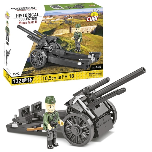 COBI | COBI-2292 HC WWII /2292/ 10,5 CM LEFH 18 132pcs