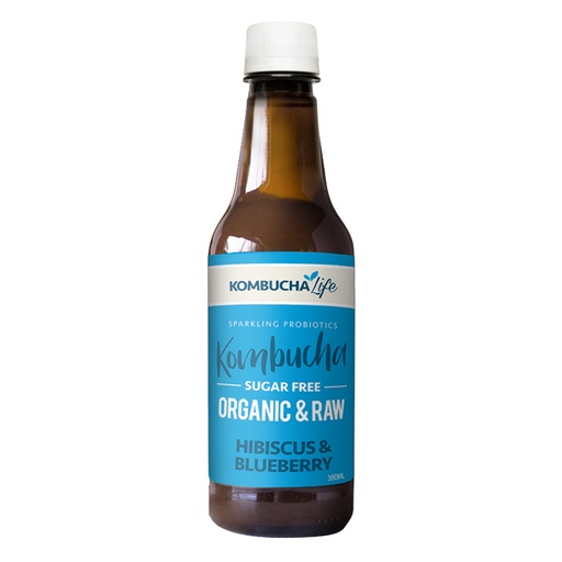 KOMBUCHA LIFE | Organic & Raw Blueberry Hibiscus 350ml