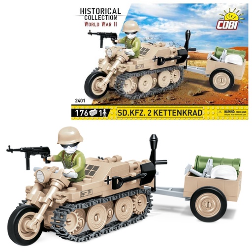 COBI | COBI-2401 HC WWII /2401/ S.D.K FZ 2 KETTENKRAD 170pcs