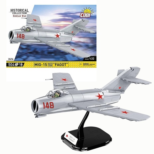 COBI | COBI-2416 | 米格-15 戰鬥機 504片
