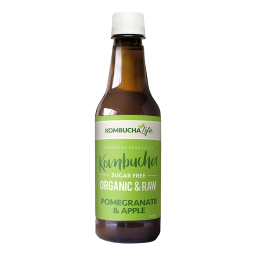 KOMBUCHA LIFE | Organic & Raw Pomegranate Apple 350ml