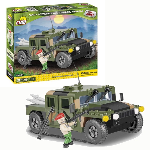 COBI | COBI-24304 NATO AATV Camo Green 255pcs
