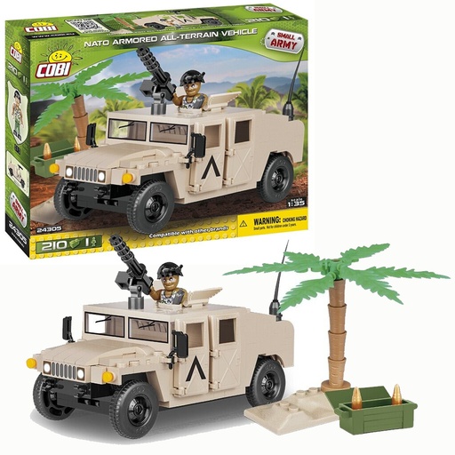 COBI | COBI-24305 NATO AATV Desert Deployment 210pcs