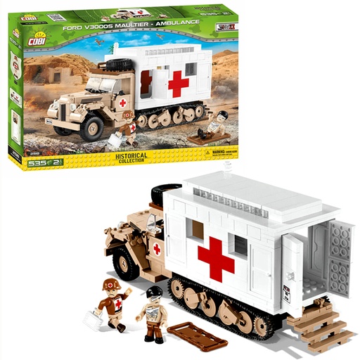 COBI | COBI-2518 Ford V3000S Maultier 535pcs