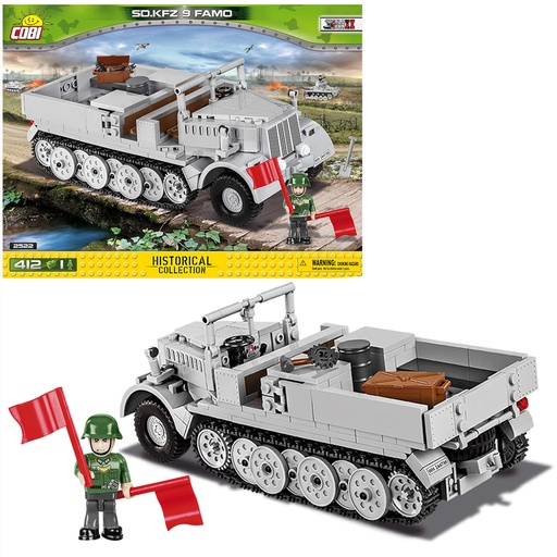 COBI | COBI-2522 SK.KFZ 9 FAMO 412pcs