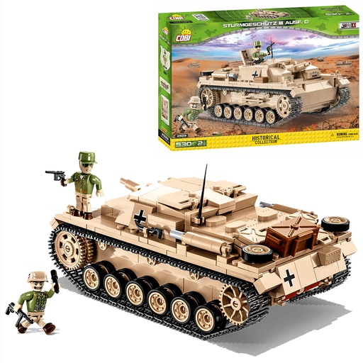 COBI | COBI-2529 Sturmgeschutz III AUSF.D 530pcs
