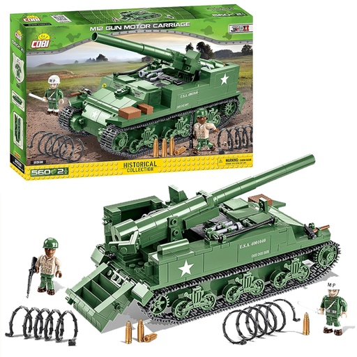 COBI | COBI-2531 M12 Gun Motor Carriage 560pcs