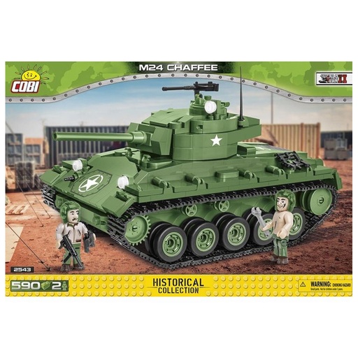 COBI | COBI-2543 HC WWII /2543/ M24 CHAFFEE 590pcs