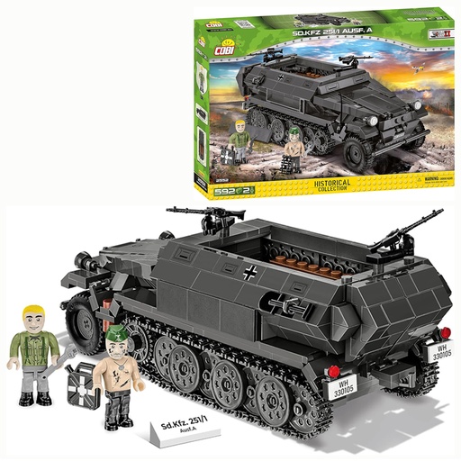 COBI | COBI-2552 HC WWII /2552/ SD. KFZ. 251/1 AUSF.A 592pcs