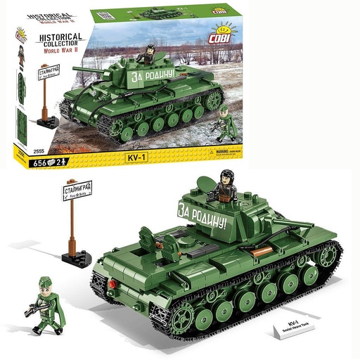 COBI | COBI-2555 HC WWII /2555/ KV-1 656pcs
